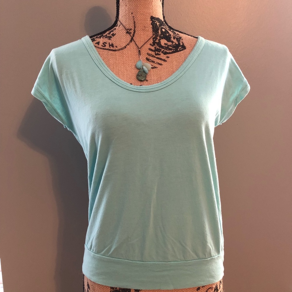 Loft Banded Bottom Tee